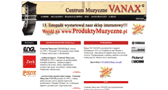 Desktop Screenshot of cmvanax.com.pl