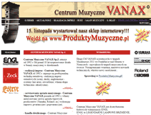 Tablet Screenshot of cmvanax.com.pl